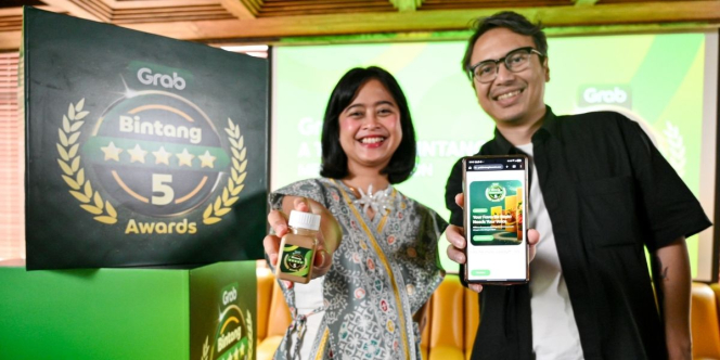 Grab Gelar Bintang 5 Awards, Ajak Warganet Nobatkan Destinasi Kuliner Favorit!