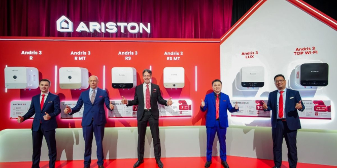 Ariston Luncurkan Andris 3, Kombinasi Teknologi dan Desain Italia untuk Kenyamanan yang Modern