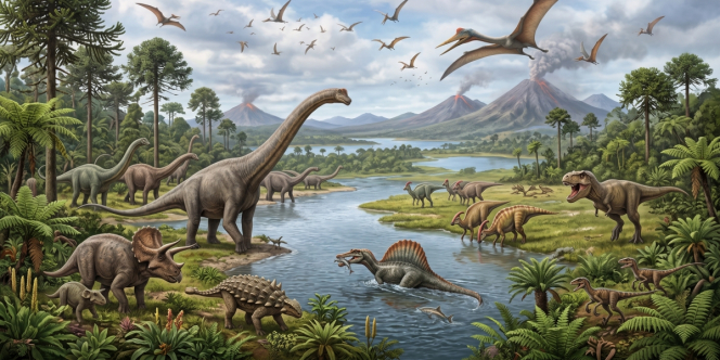 Apakah Dulu Wilayah Indonesia Purba Juga Dihuni oleh Dinosaurus?