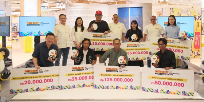 MR.D.I.Y. Indonesia Art Competition 2026 Umumkan Pemenang yang Akan Wakili Indonesia ke Kompetisi Tingkat Regional