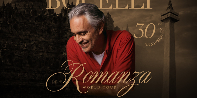 Andrea Bocelli Rayakan 30 Tahun Romanza di Indonesia
