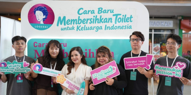 Logeski Toilet Bowl Cleaner, Usung Konsep ‘No Scrub’ Hadirkan Cara Praktis Membersihkan Toilet