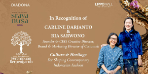 Carline Darjanto dan Ria Sarwono Raih Apresiasi Perempuan Berpengaruh 2026 untuk Kiprah di Fashion Indonesia Lewat COTTON INK