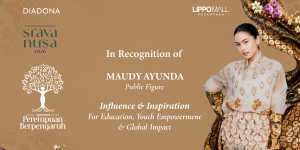 Maudy Ayunda Raih Apresiasi Perempuan Berpengaruh 2026, Dorong Pendidikan dan Pemberdayaan Generasi Muda