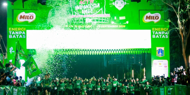 MILO ACTIV Indonesia Race 2026 Jakarta International 10K Kembali ke GBK, Satukan 25.000 Pelari dalam Semangat #EnergiTanpaBatas