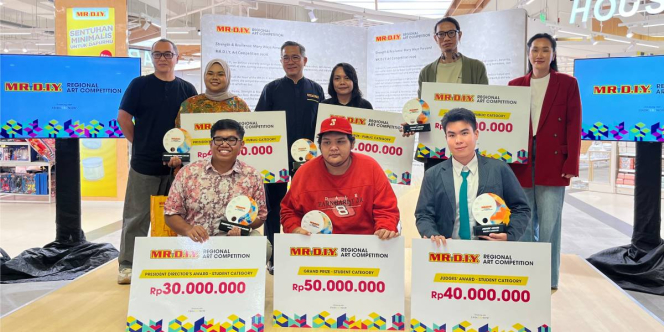 Dua Seniman Indonesia Raih Grand Prize MR.D.I.Y. Regional Art Competition 2026