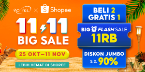 Shopee 11.11 Big sale Hadir dengan Beragam Keseruan, Ini 5 Cara Menikmatinya