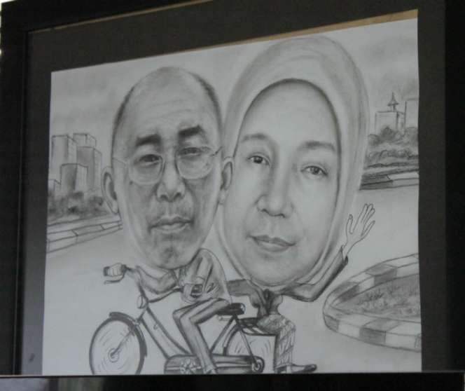 Foto Pendiri `Si Mawar Halal`