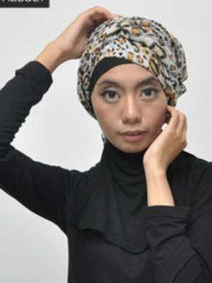 Tutorial Hijab dengan Turban Style