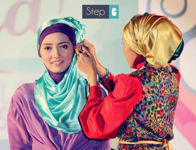 Gaya Hijab Praktis Untuk Pesta
