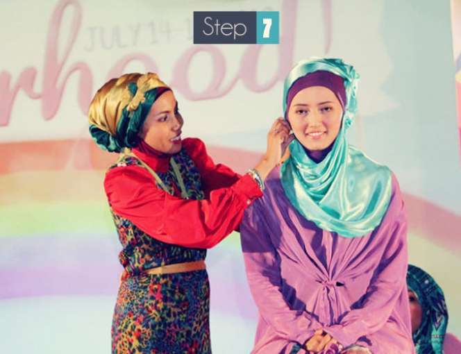 Gaya Hijab Praktis Untuk Pesta