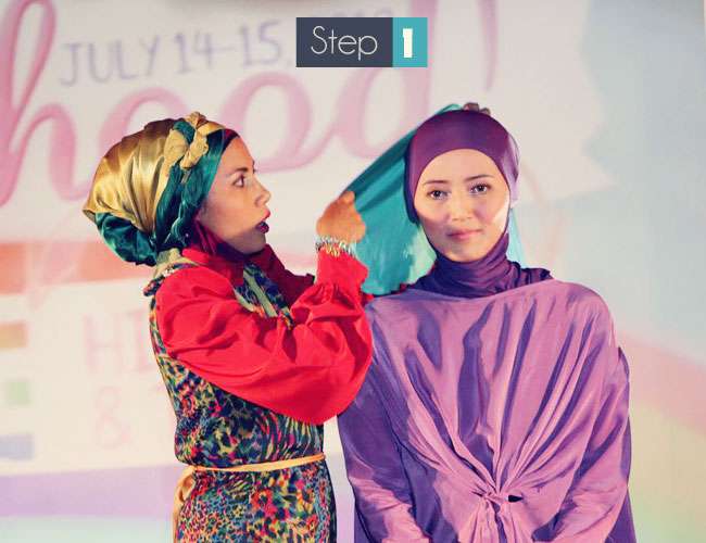 Gaya Hijab Praktis Untuk Pesta