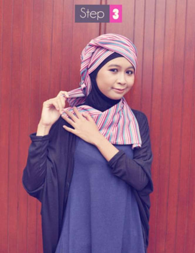 Kreasi Jilbab Cotton Shawl
