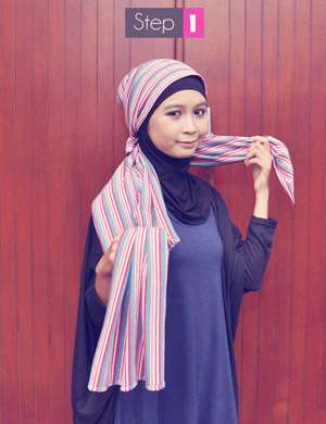 Kreasi Jilbab Cotton Shawl