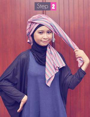 Kreasi Jilbab Cotton Shawl