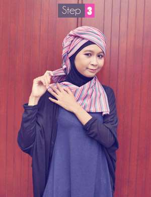 Kreasi Jilbab Cotton Shawl