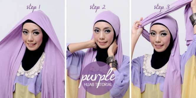 Hijab Warna-Warni 4 in 1 Cantik dan Praktis