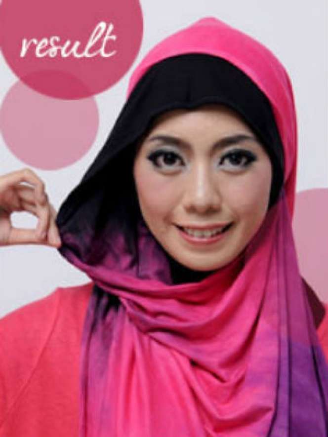 Hijab Warna-Warni 4 in 1 Cantik dan Praktis