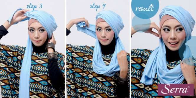 Hijab Warna-Warni 4 in 1 Cantik dan Praktis