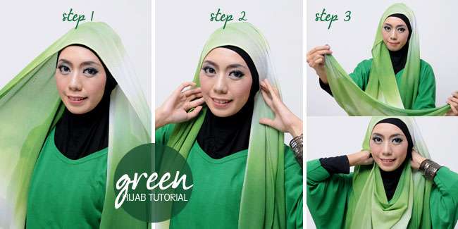 Hijab Warna-Warni 4 in 1 Cantik dan Praktis