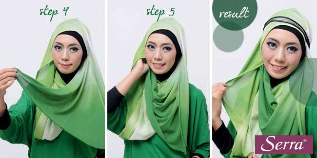 Hijab Warna-Warni 4 in 1 Cantik dan Praktis