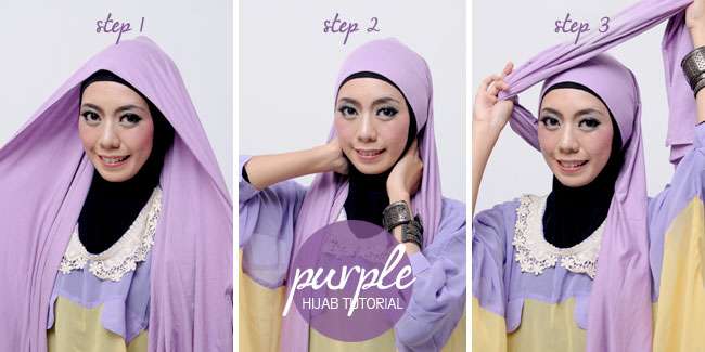 Hijab Warna-Warni 4 in 1 Cantik dan Praktis