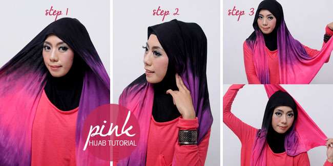 Hijab Warna-Warni 4 in 1 Cantik dan Praktis