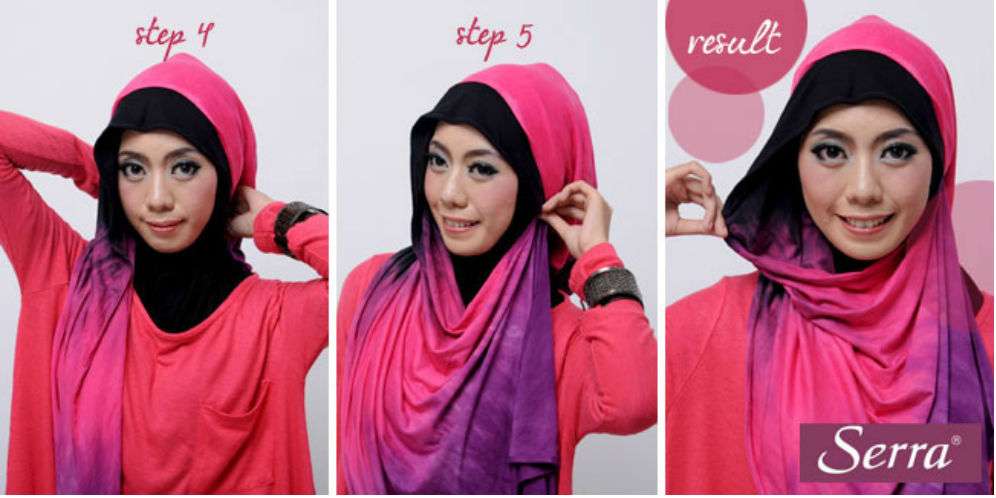 Hijab Warna-Warni 4 in 1 Cantik dan Praktis