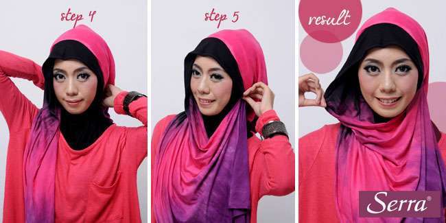 Hijab Warna-Warni 4 in 1 Cantik dan Praktis