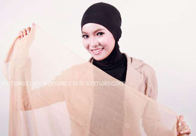 Kreasi Jilbab Paris Sederhana