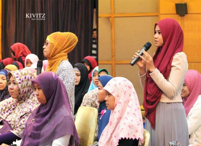 Kumpulan Foto Talkshow Muslimah Fitri Aulia