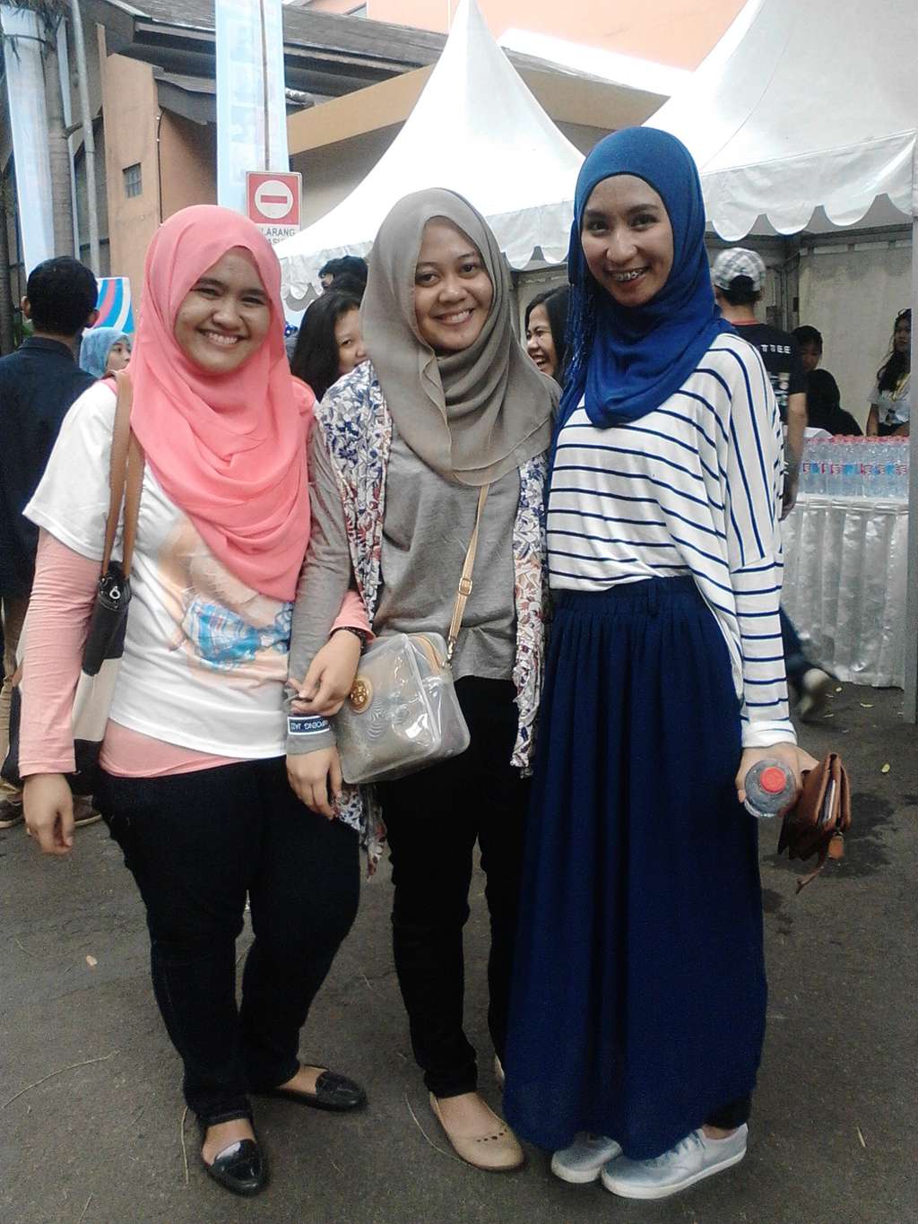 Foto Hijabers Bandung di Kampoeng Jazz