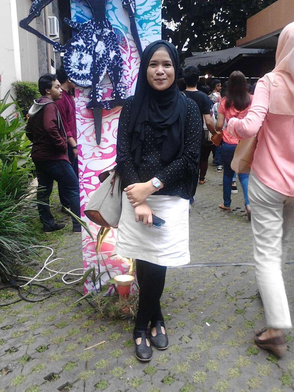 Foto Hijabers Bandung di Kampoeng Jazz