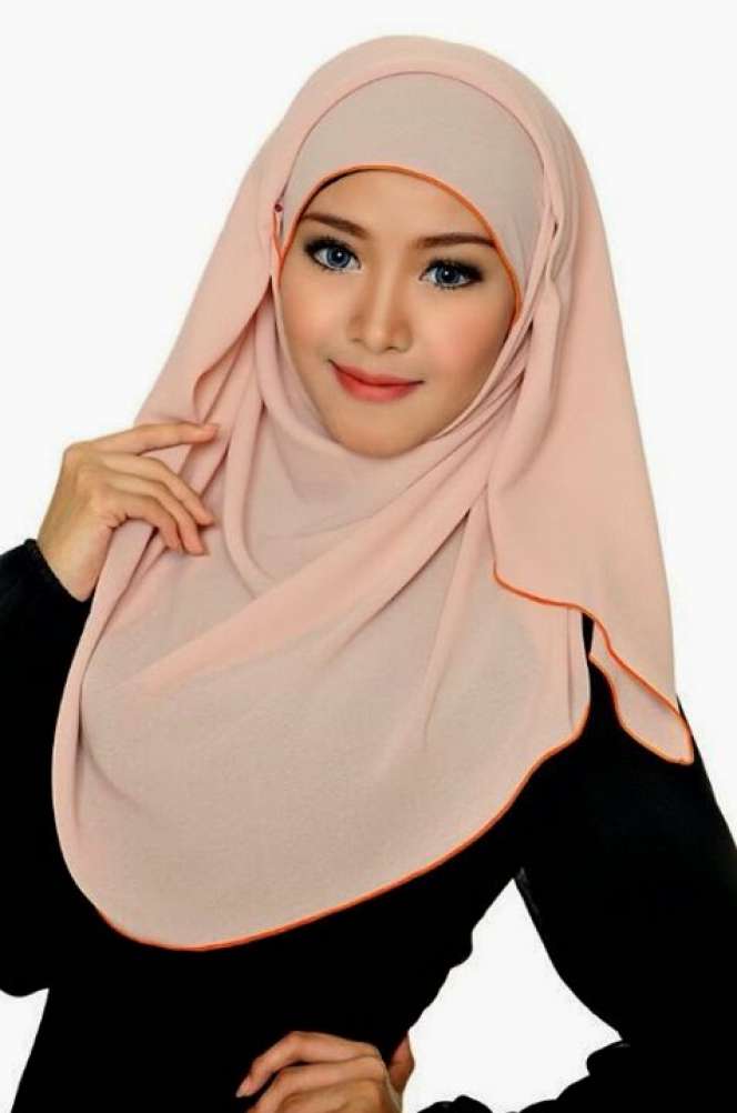 Foto Jilbab Pashmina Chiffon Georgette Shawl