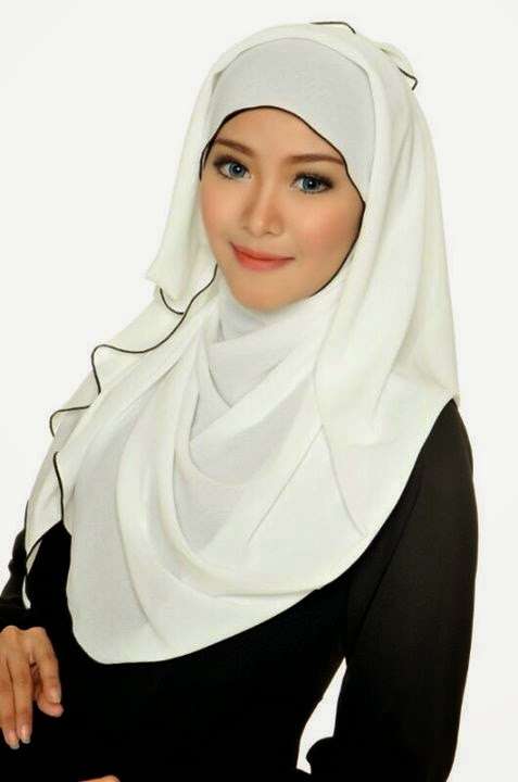 Foto Jilbab Pashmina Chiffon Georgette Shawl
