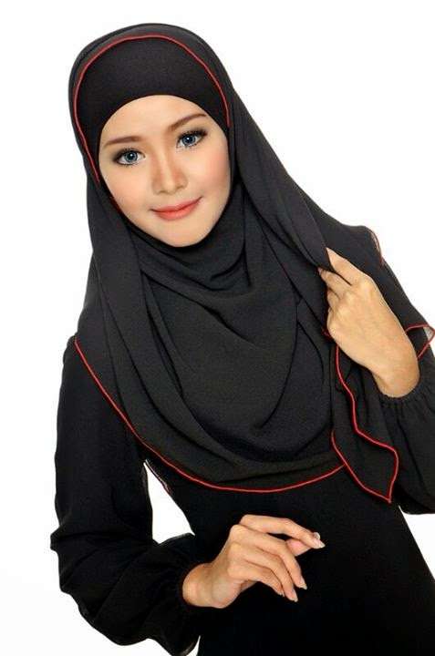 Foto Jilbab Pashmina Chiffon Georgette Shawl