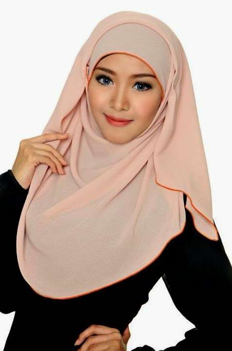 Foto Jilbab Pashmina Chiffon Georgette Shawl