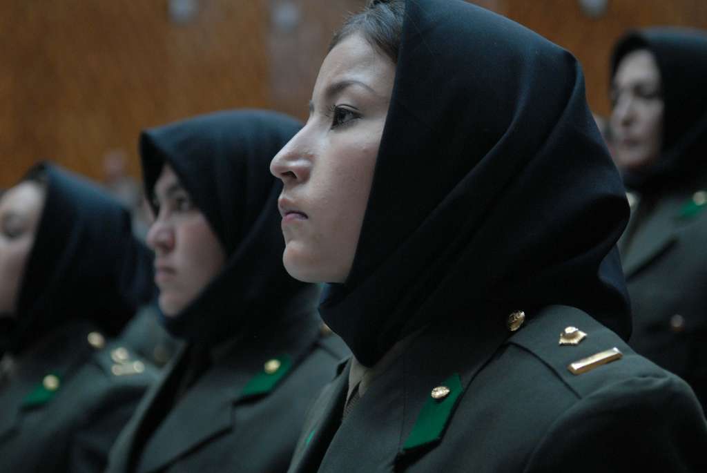 Foto Wanita-wanita di Kepolisian Afghanistan
