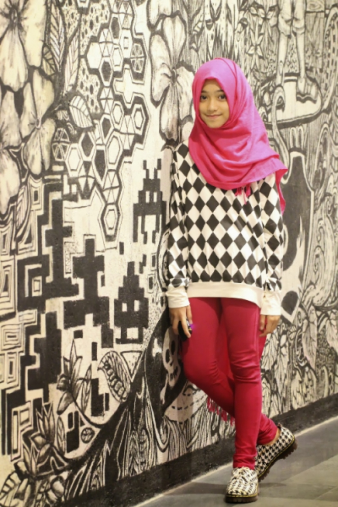 Foto Hijabers Cilik Ini Curi Perhatian Dunia Maya