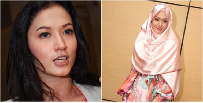 Foto `Before-After` Seleb Cantik Berhijab