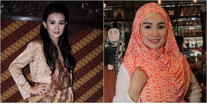 Foto `Before-After` Seleb Cantik Berhijab