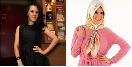 Foto `Before-After` Seleb Cantik Berhijab