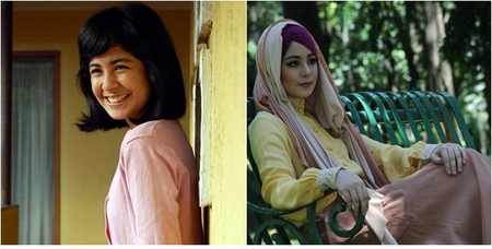 Foto `Before-After` Seleb Cantik Berhijab