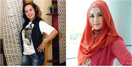 Foto `Before-After` Seleb Cantik Berhijab