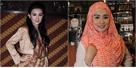 Foto `Before-After` Seleb Cantik Berhijab