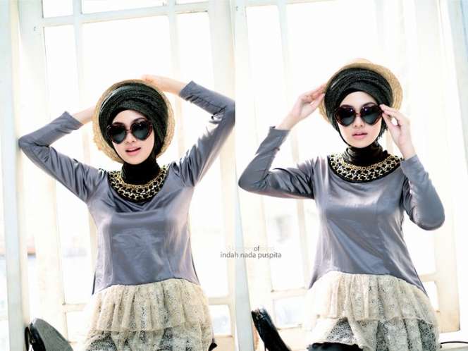 Empat Model Hijab `Seleb` Pinterest