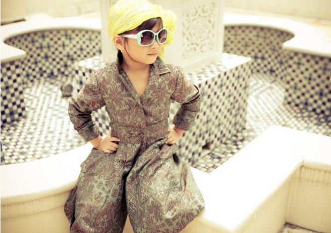 Warna Ceria Busana Muslim Anak