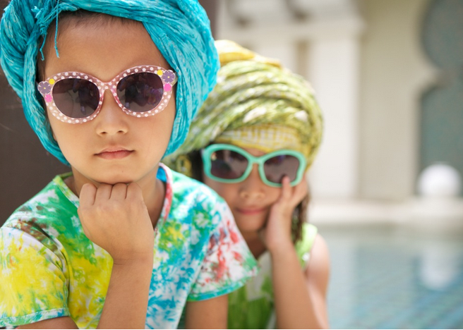 Warna Ceria Busana Muslim Anak