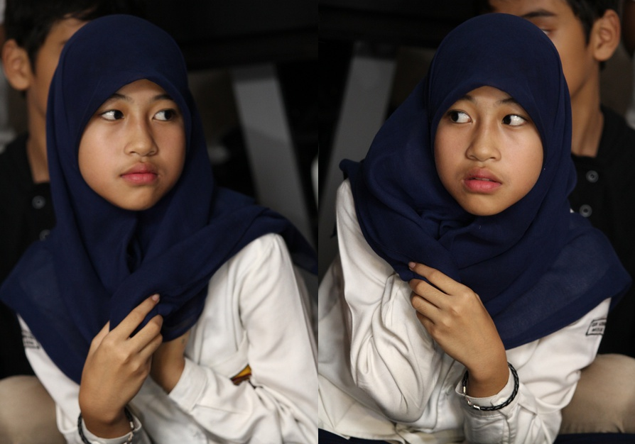 Coretan Busana Muslim Si Sulung Adiba, `Uje Kids`