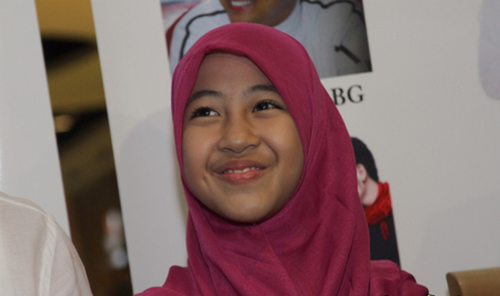 Coretan Busana Muslim Si Sulung Adiba, `Uje Kids`